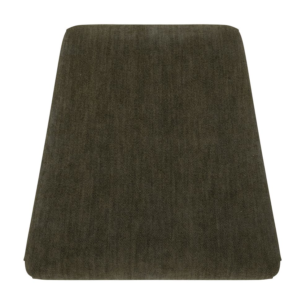 Brompton Painted Acacia Dining Chair with Verona Green Fabric Seat 6