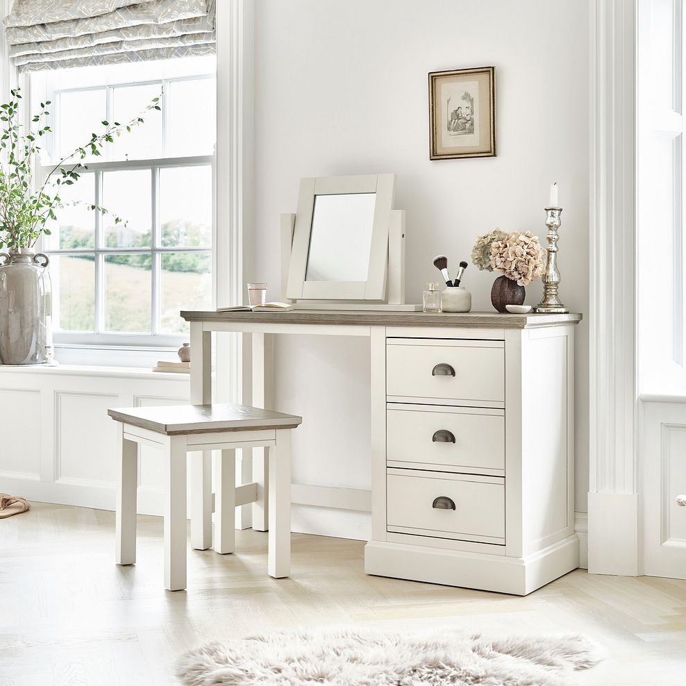 Brompton Painted Acacia Dressing Mirror - Solid Hardwood 1