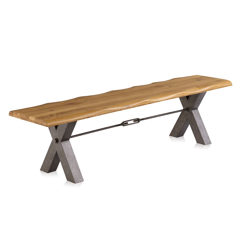 Brooklyn Living Edge Dining Table with 2 Benches 3