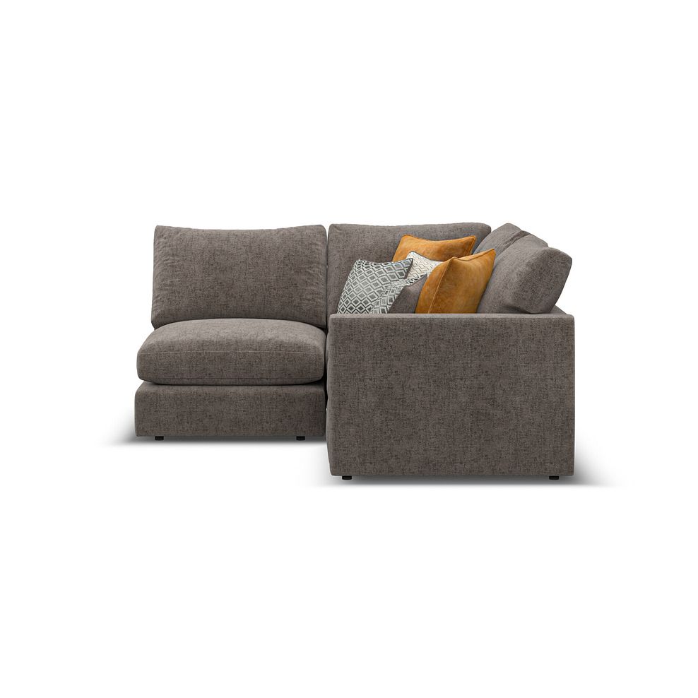 Malvern 3 Seat Right Hand Modular Corner Sofa in Brown fabric - Group 7 3