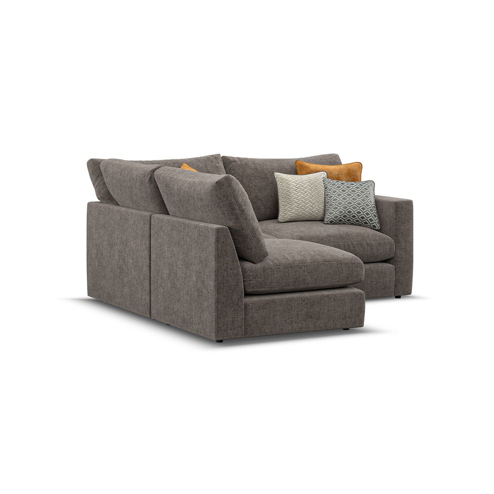 Malvern 3 Seat Right Hand Modular Corner Sofa in Brown fabric - Group 7 4