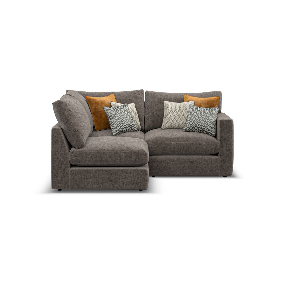 Malvern 3 Seat Right Hand Modular Corner Sofa in Brown fabric - Group 7 5
