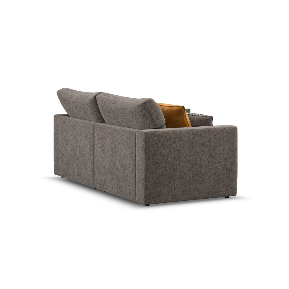 Malvern 2 Seater Modular Sofa in Brown fabric - Group 8 3