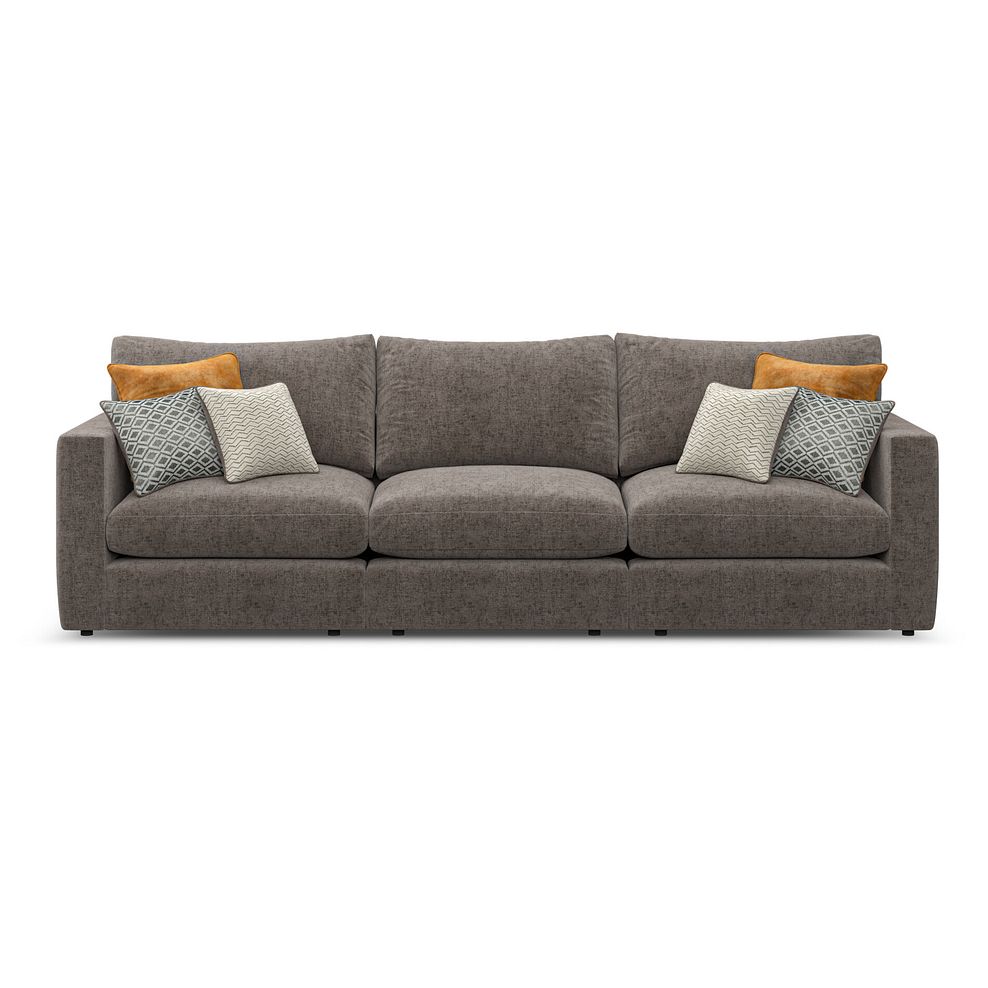 Malvern 3 Seater Modular Sofa in Brown fabric - Group 9 2