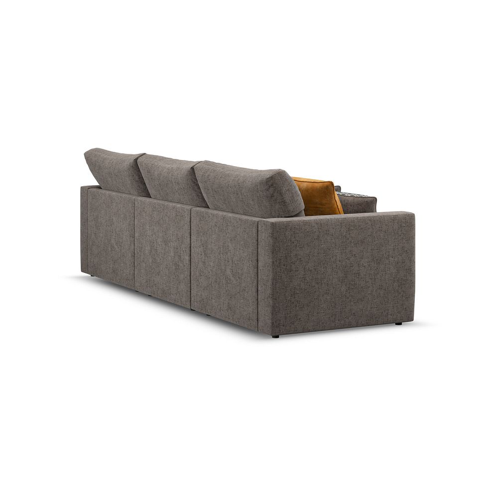Malvern 3 Seater Modular Sofa in Brown fabric - Group 9 3