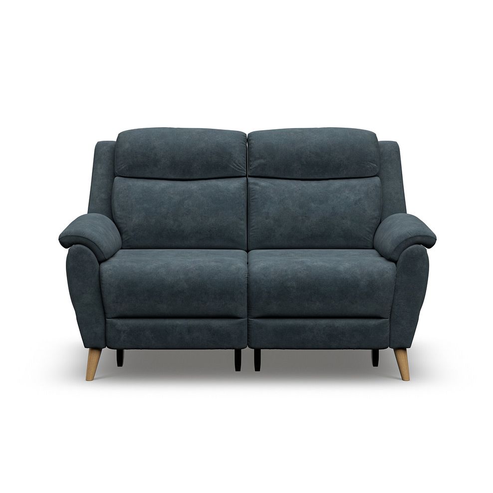 Brunel 2 Seater Electric Recliner Sofa with Speakers in Dexter Shadow Fabric 5
