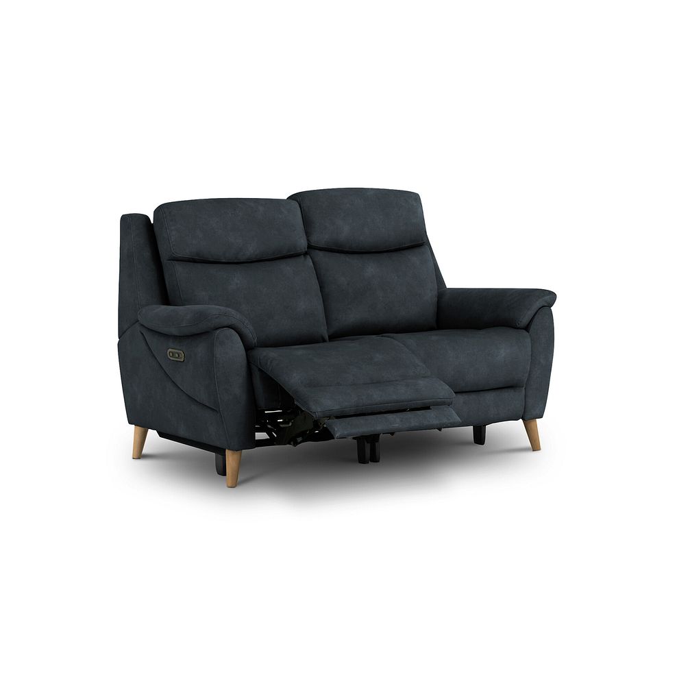 Brunel 2 Seater Electric Recliner Sofa in Dexter Shadow Fabric 2