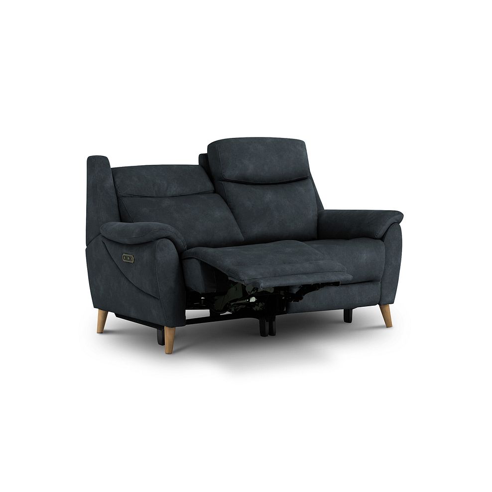 Brunel 2 Seater Electric Recliner Sofa in Dexter Shadow Fabric 3