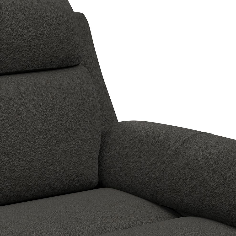 Brunel 2.5 Seater Recliner Sofa, Smart Screen & Speakers in Storm Leather 13