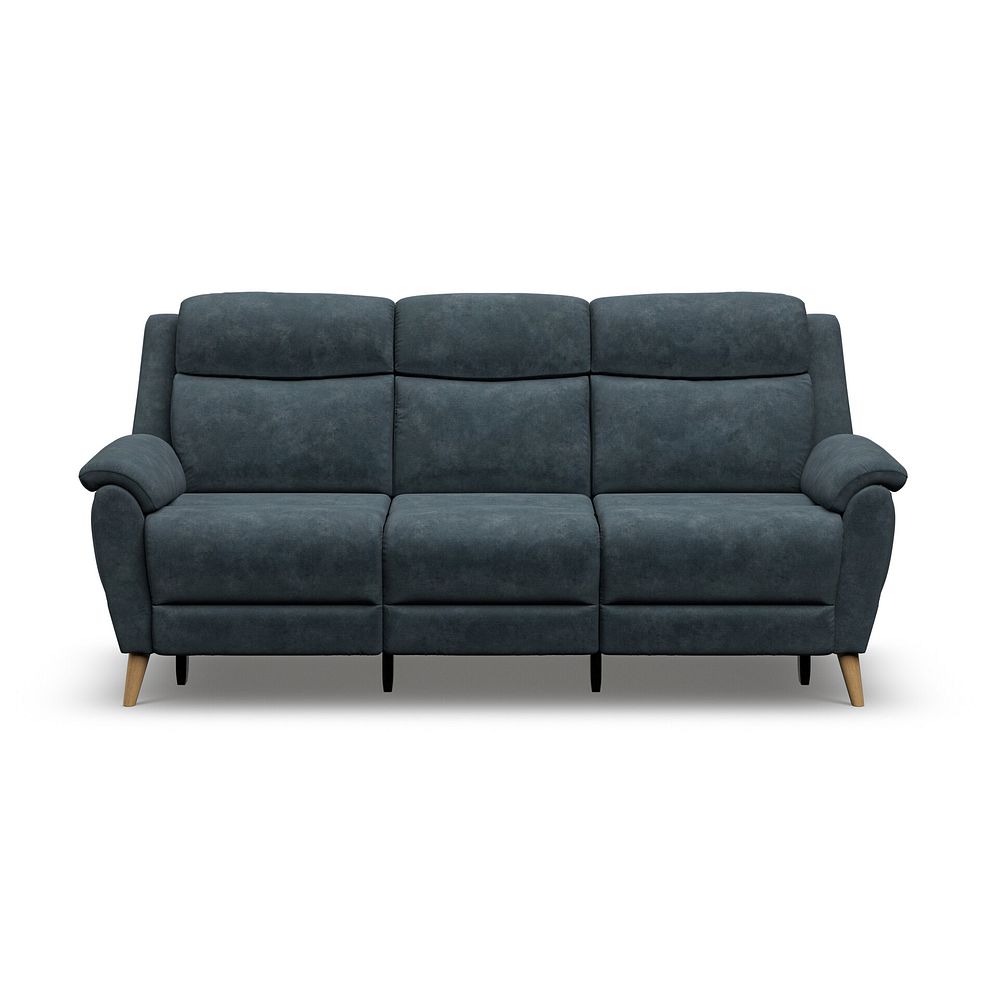 Brunel 3 Seater Recliner Sofa with Speakers in Dexter Shadow Fabric 5