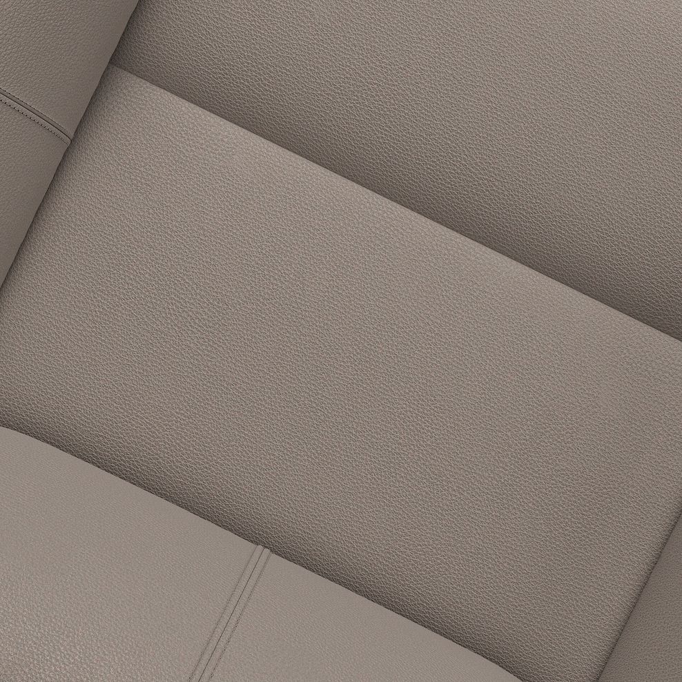 Brunel Electric Recliner Armchair with Speakers in Oyster Leather 12