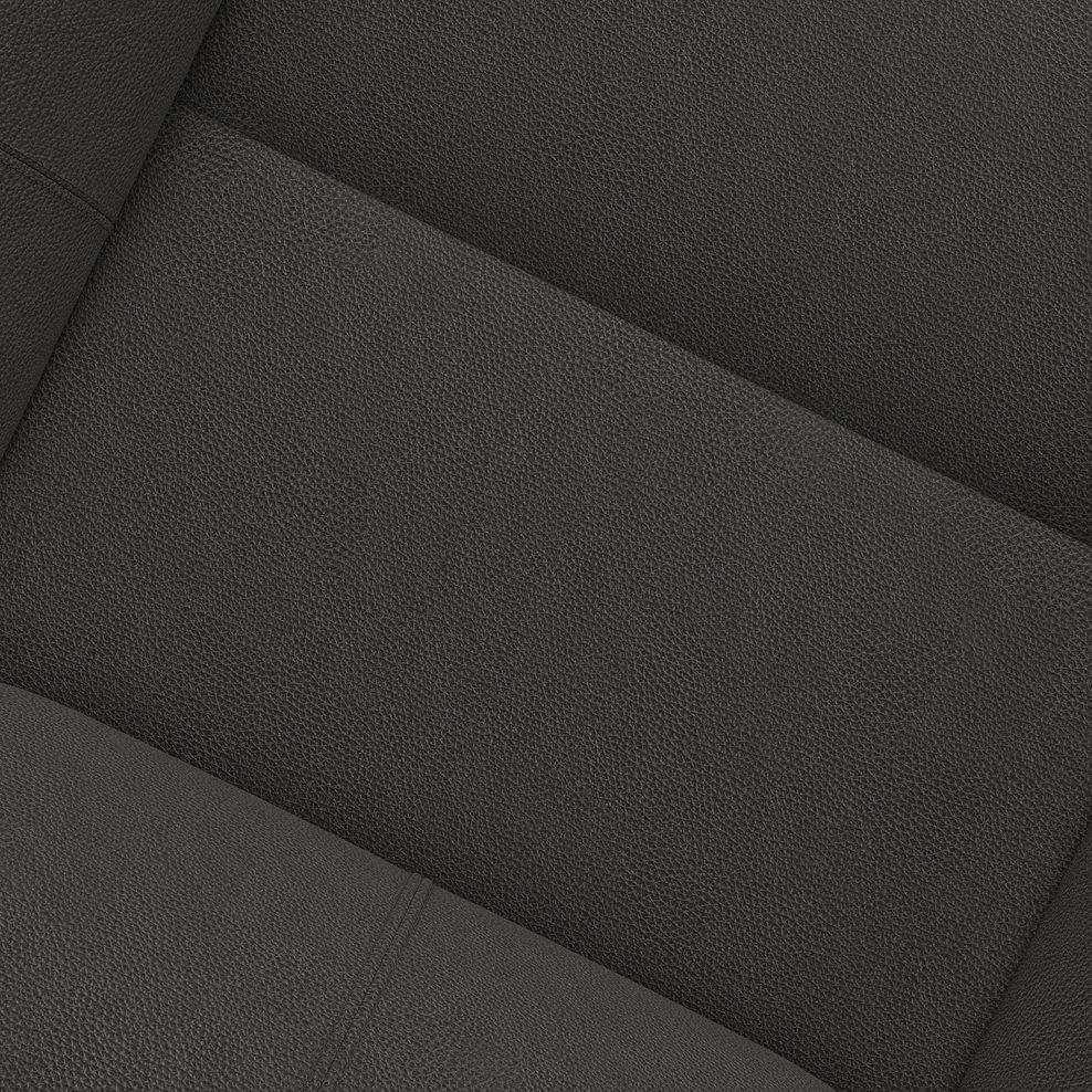 Brunel Electric Recliner Armchair with Speakers in Storm Leather 12