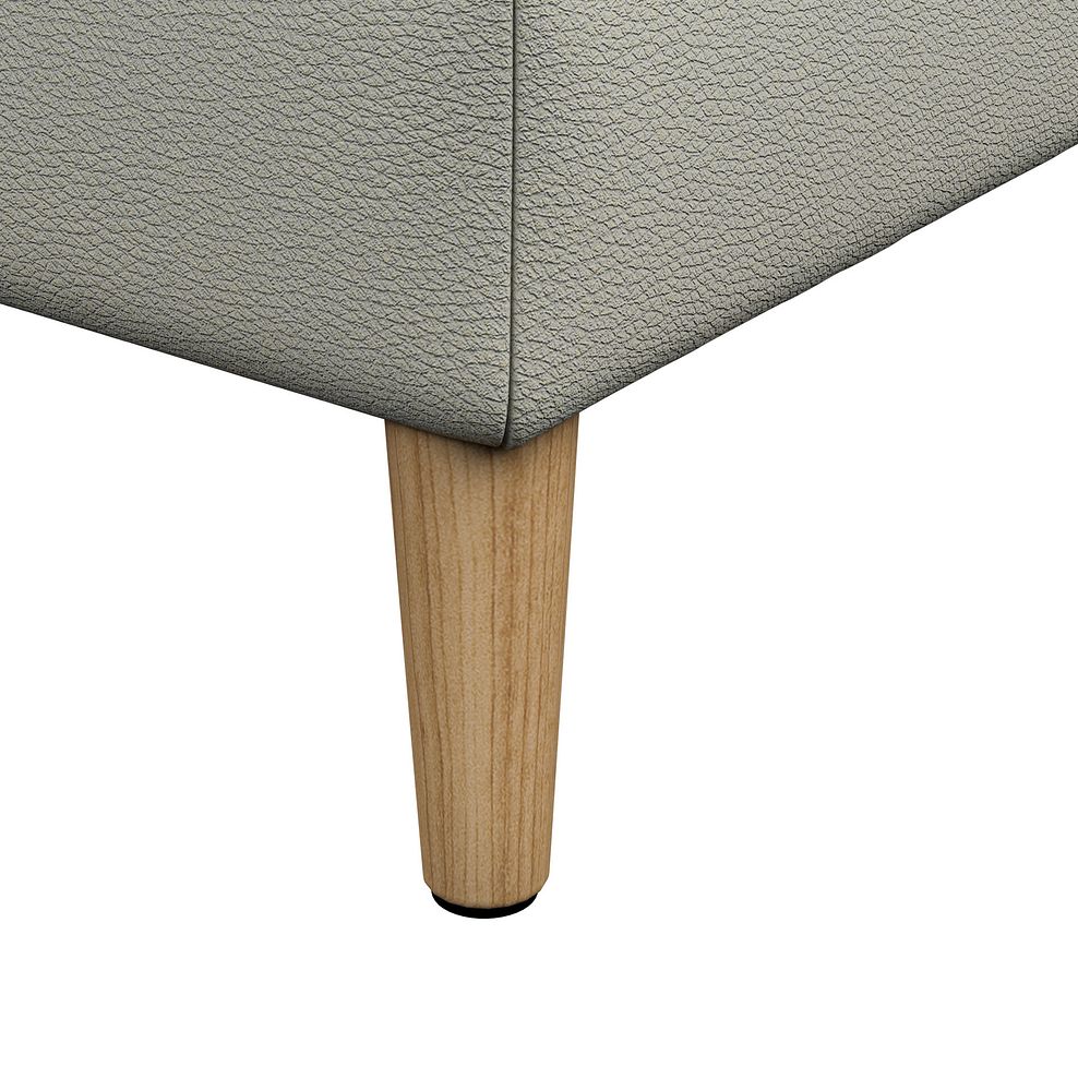 Brunel Storage Footstool in Bone China Leather 4