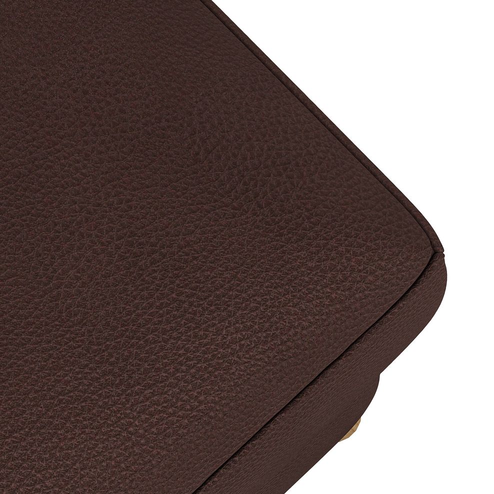 Brunel Storage Footstool in Chestnut Leather 5