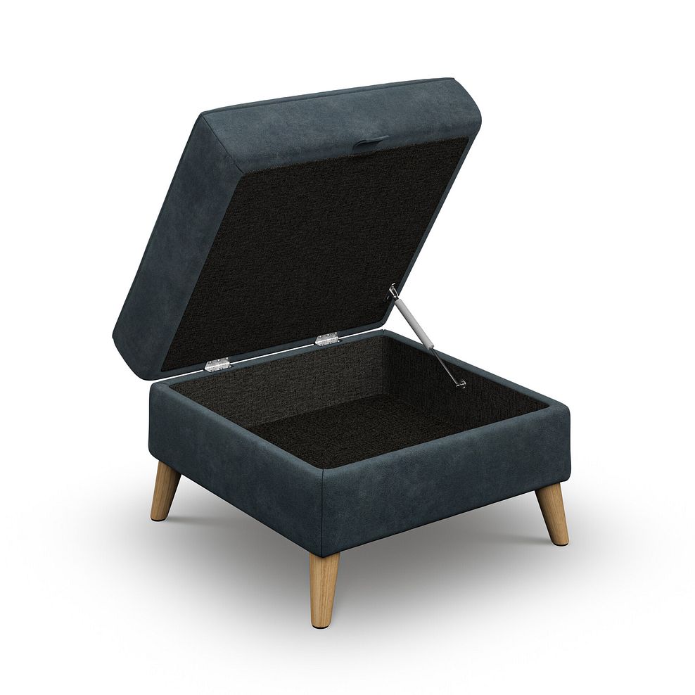 Brunel Storage Footstool in Dexter Shadow Fabric 2