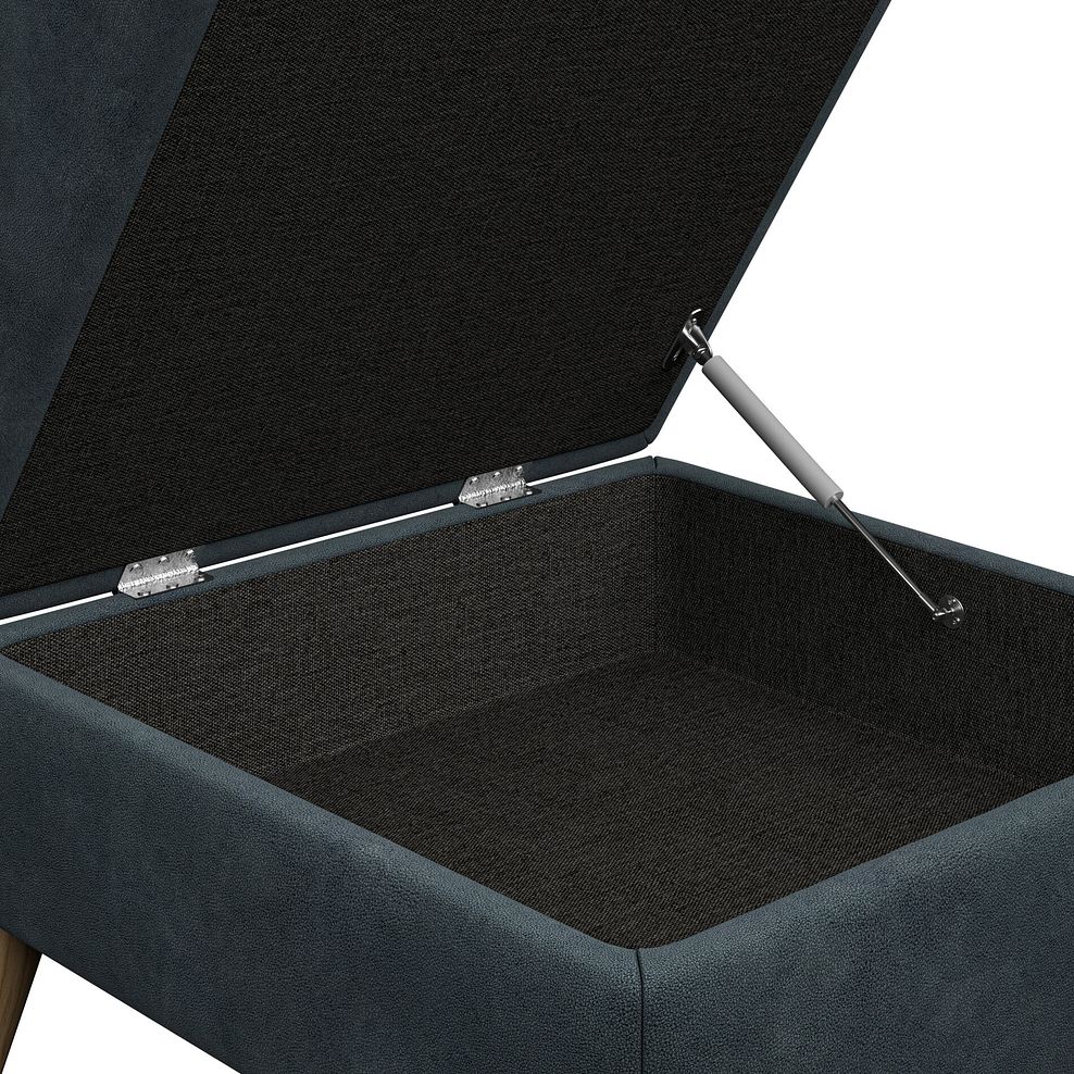 Brunel Storage Footstool in Dexter Shadow Fabric 6