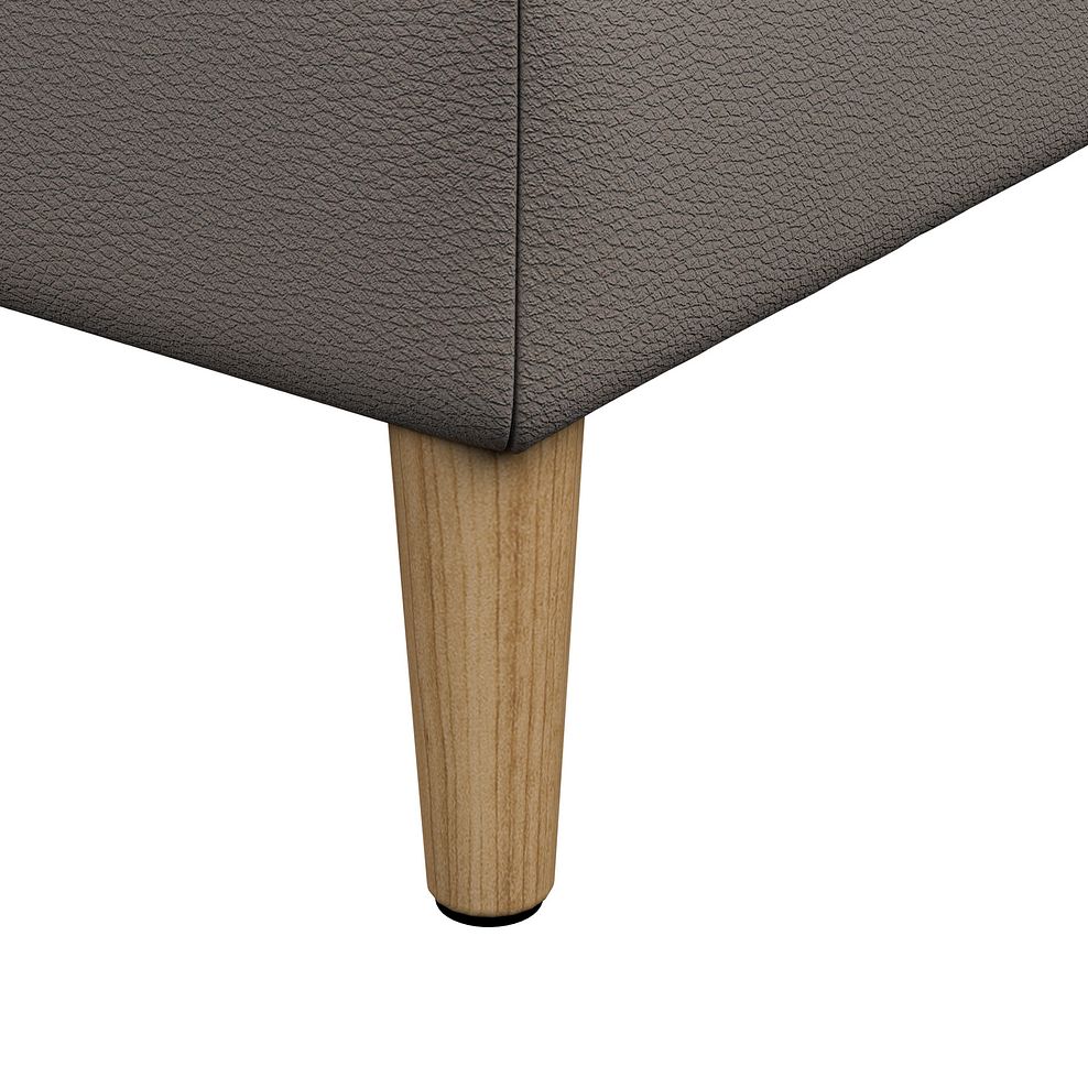 Brunel Storage Footstool in Oyster Leather 4