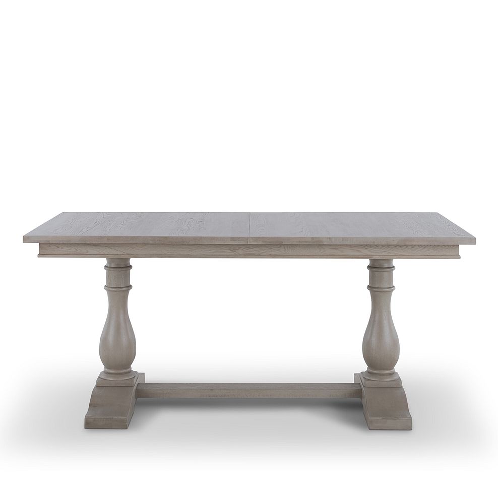 Burleigh Light Grey 6-8 Seater Extendable Dining Table  - Solid Hardwood Thumbnail 5