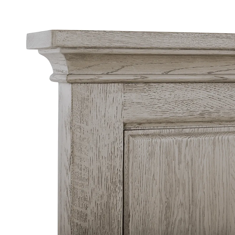 Burleigh Light Grey King-Size Bed - Solid Hardwood 5
