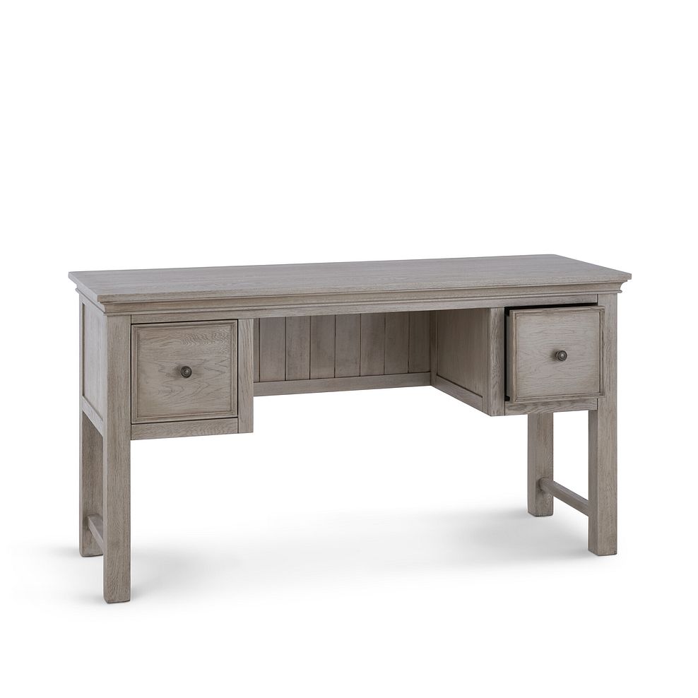 Burleigh Light Grey Large Desk - Solid Hardwood 5