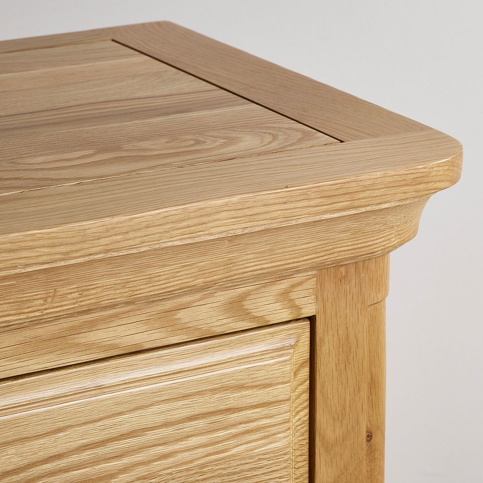 Canterbury Natural Solid Oak Double Wardrobe 5