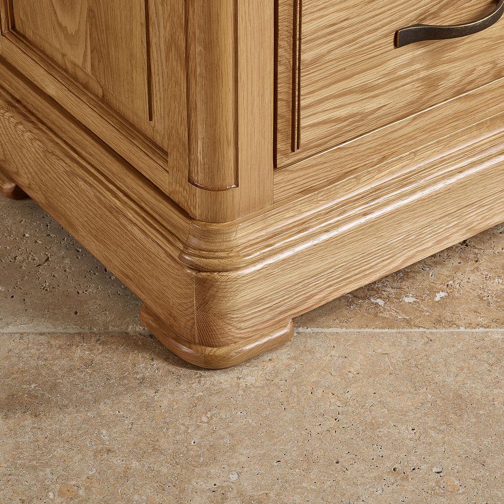 Canterbury Natural Solid Oak Double Wardrobe 4
