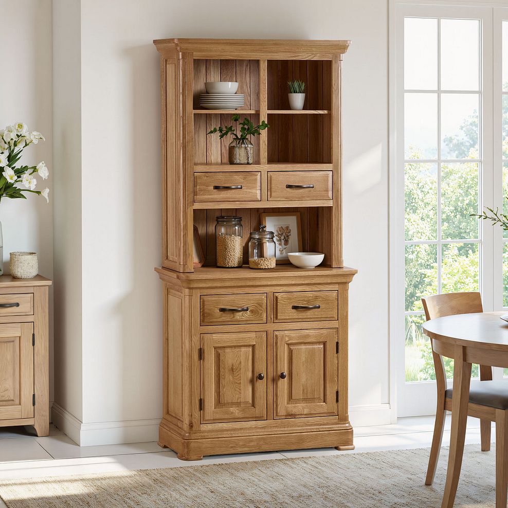 Canterbury Natural Solid Oak Small Dresser 8