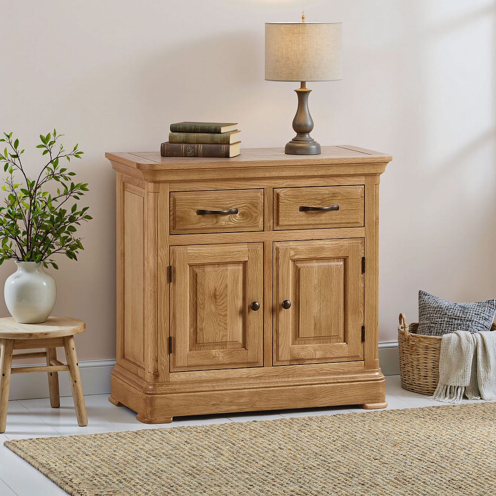Canterbury Natural Solid Oak Small Sideboard 8