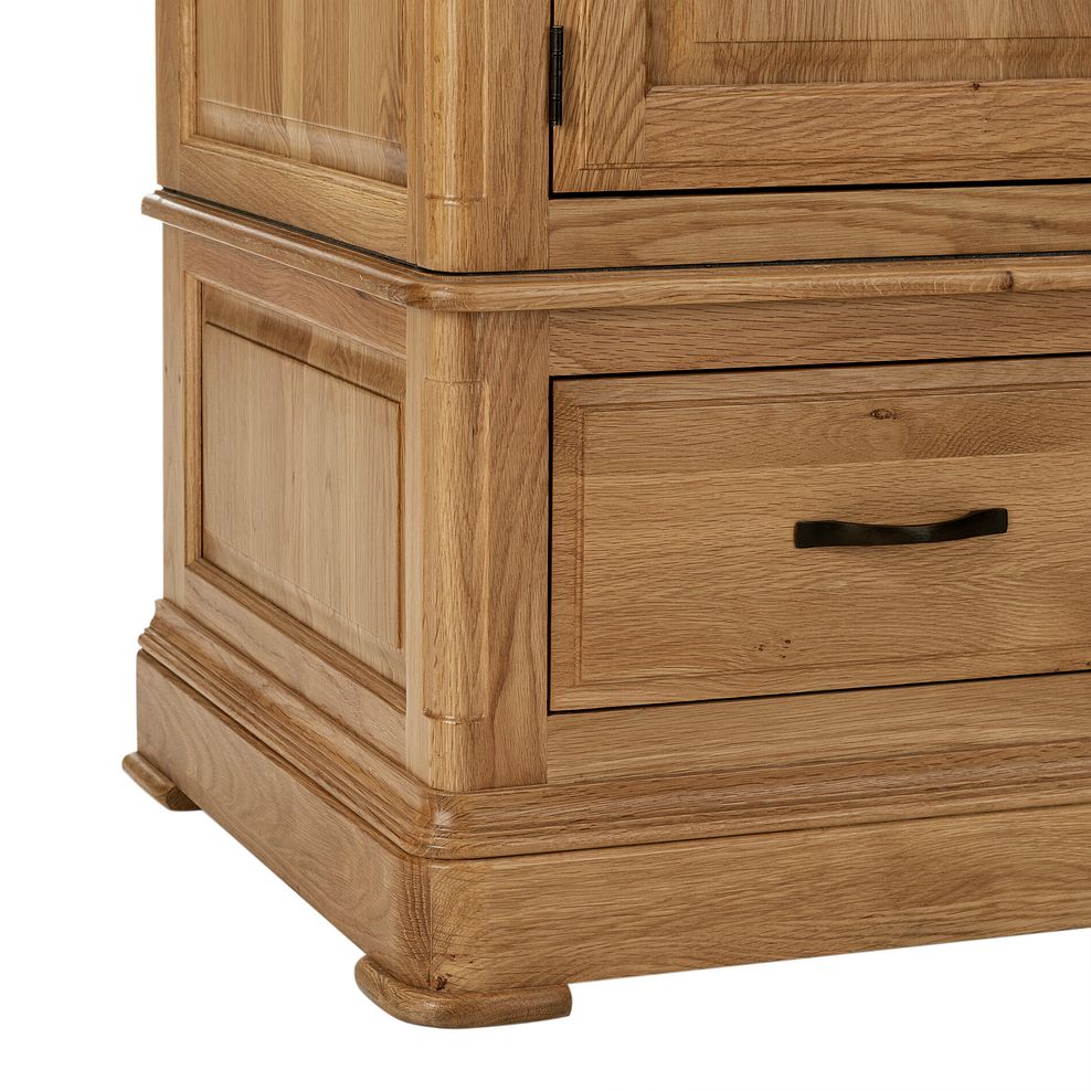 Canterbury Natural Solid Oak Triple Wardrobe 8