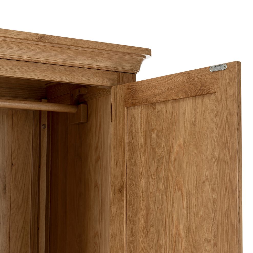 Canterbury Natural Solid Oak Triple Wardrobe 10