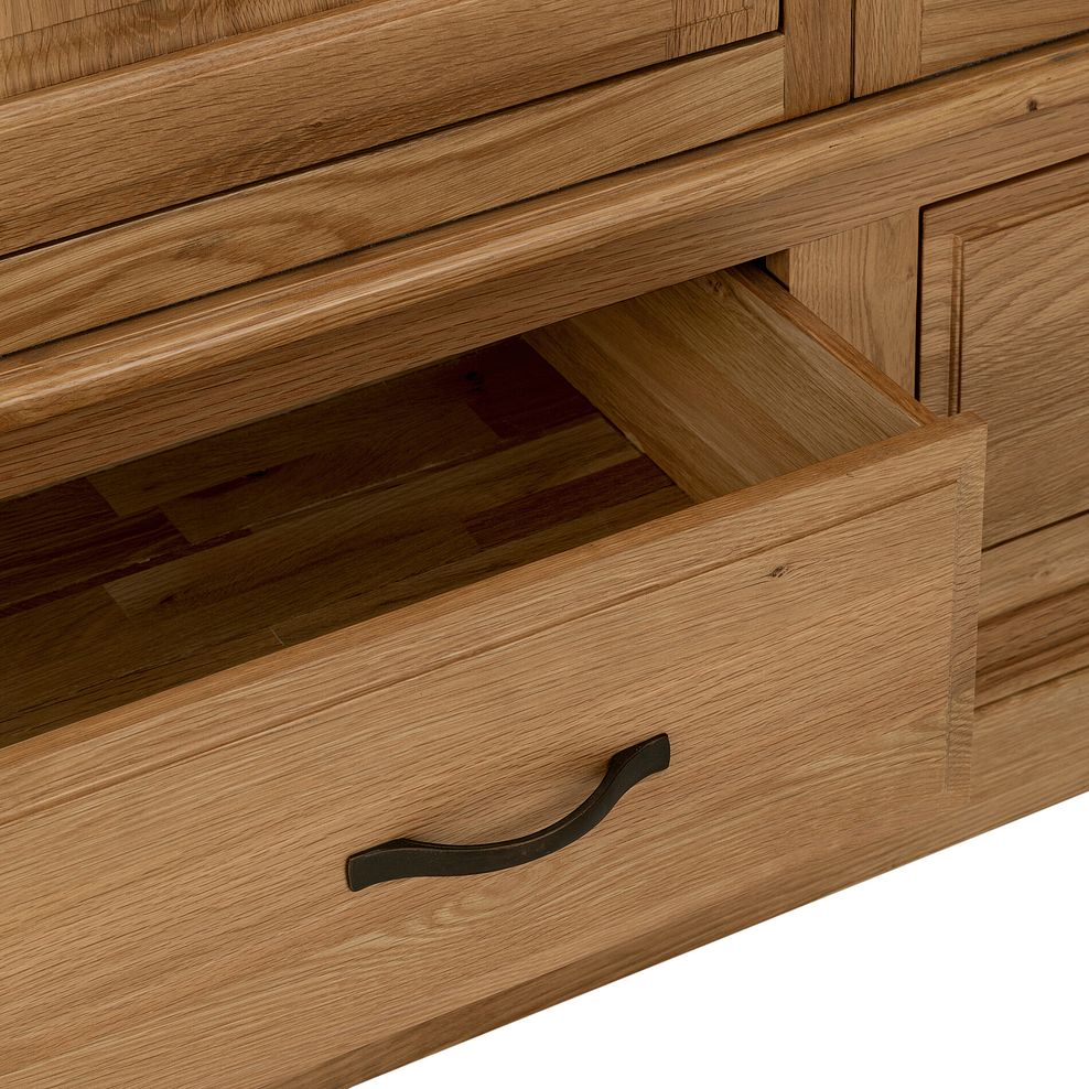 Canterbury Natural Solid Oak Triple Wardrobe 11