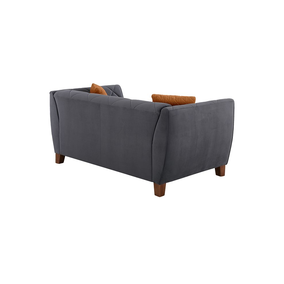 Caravelle 2 Seater Sofa in Anthracite Fabric 5