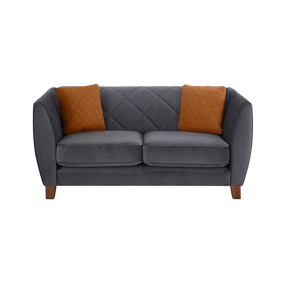Caravelle 2 Seater Sofa in Anthracite Fabric 4