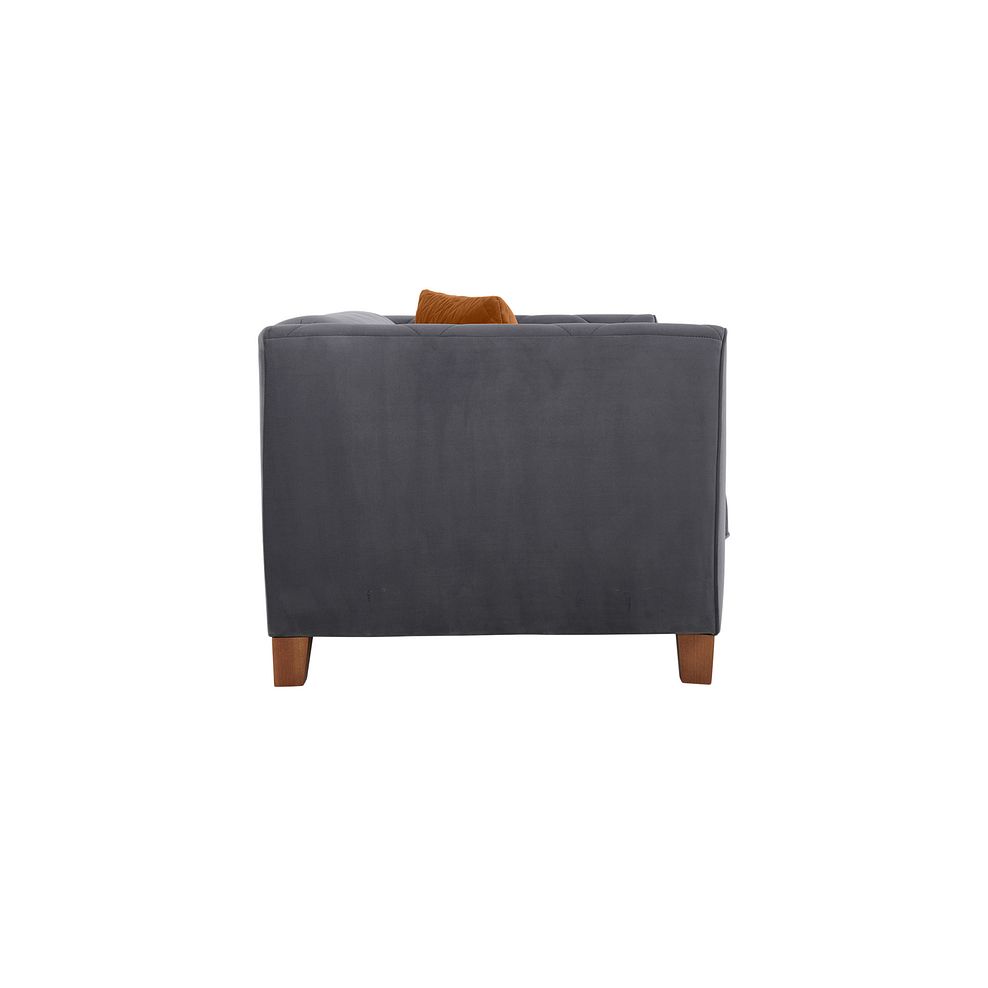 Caravelle 2 Seater Sofa in Anthracite Fabric 6