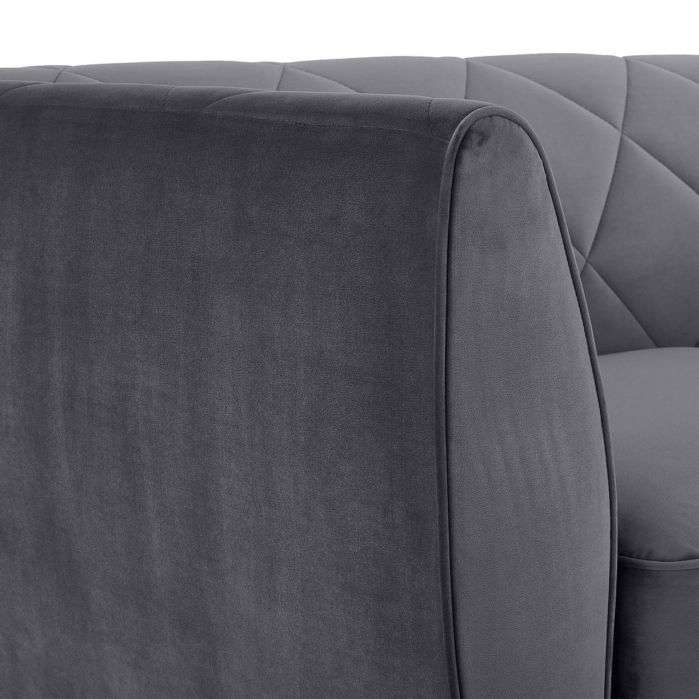 Caravelle 2 Seater Sofa in Anthracite Fabric 9