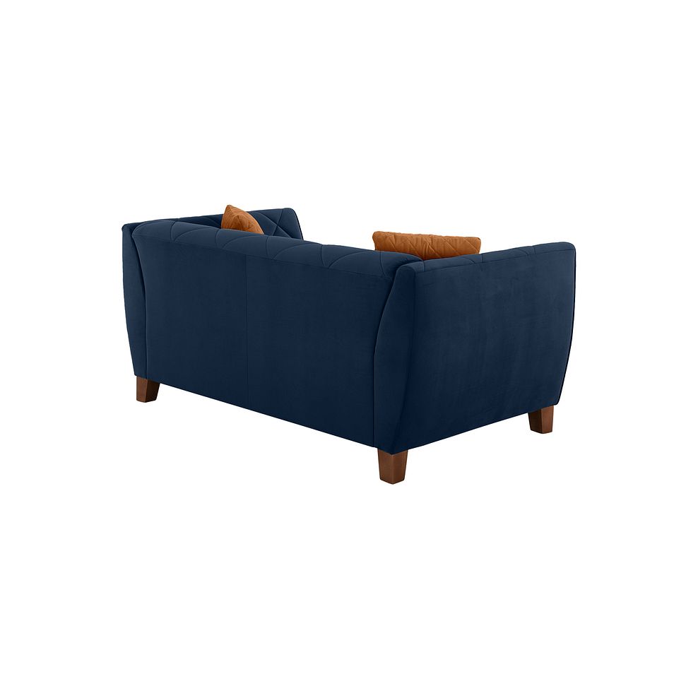 Caravelle 2 Seater Sofa in Blue Fabric 3