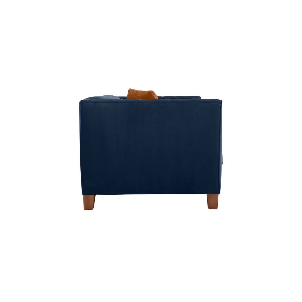 Caravelle 2 Seater Sofa in Blue Fabric 4