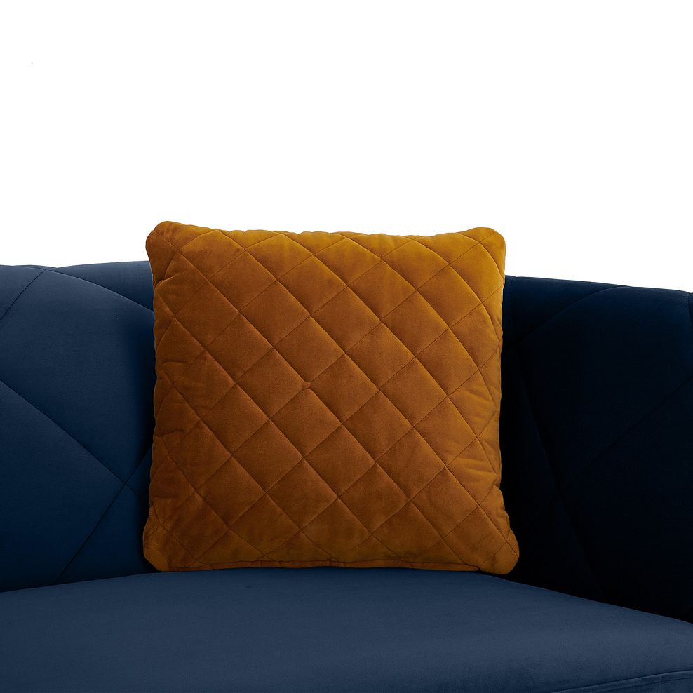 Caravelle 2 Seater Sofa in Blue Fabric 8