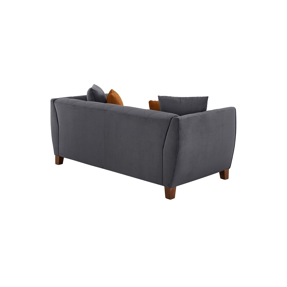 Caravelle 3 Seater Sofa in Anthracite Fabric Thumbnail 5