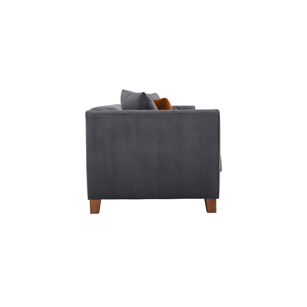 Caravelle 4 Seater Sofa in Anthracite Fabric 6