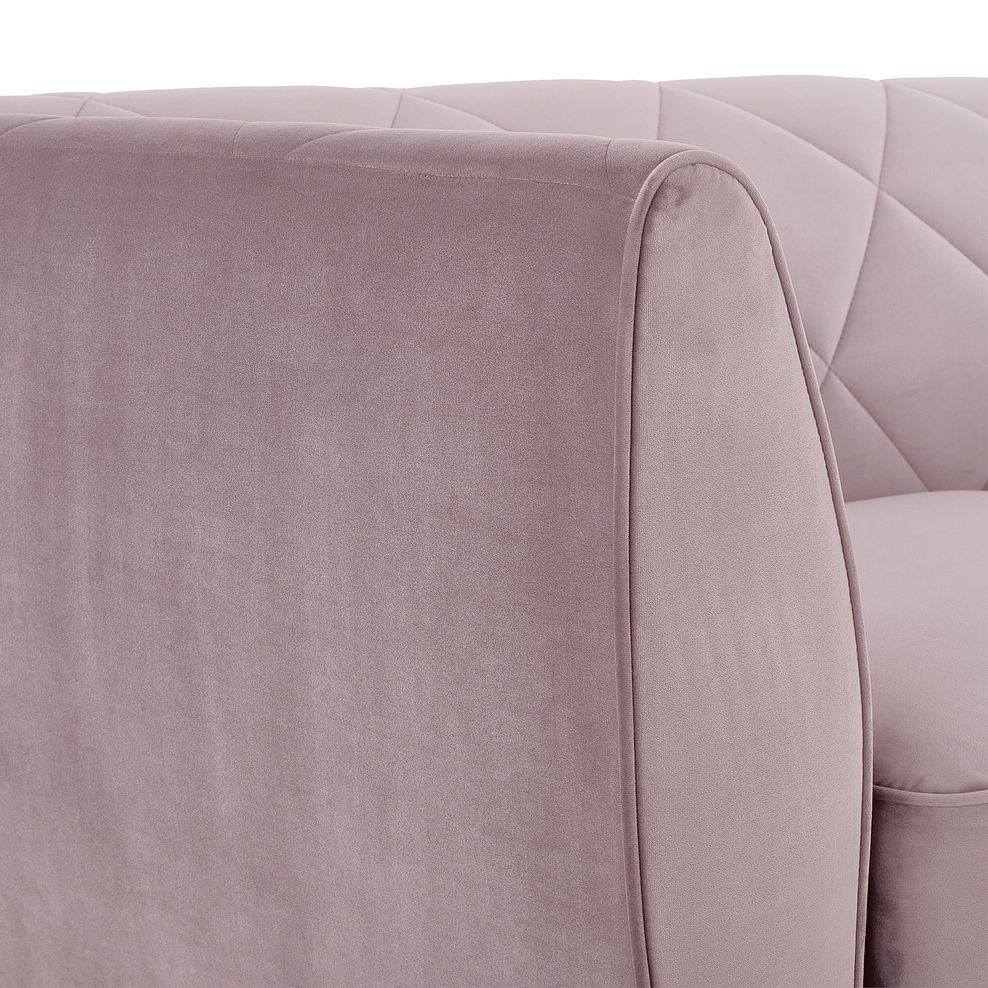 Caravelle 4 Seater Sofa in Flamingo Fabric 7