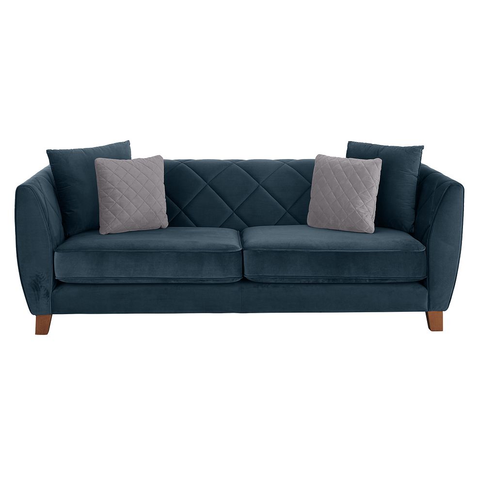 Caravelle 4 Seater Sofa in Azure Fabric 2