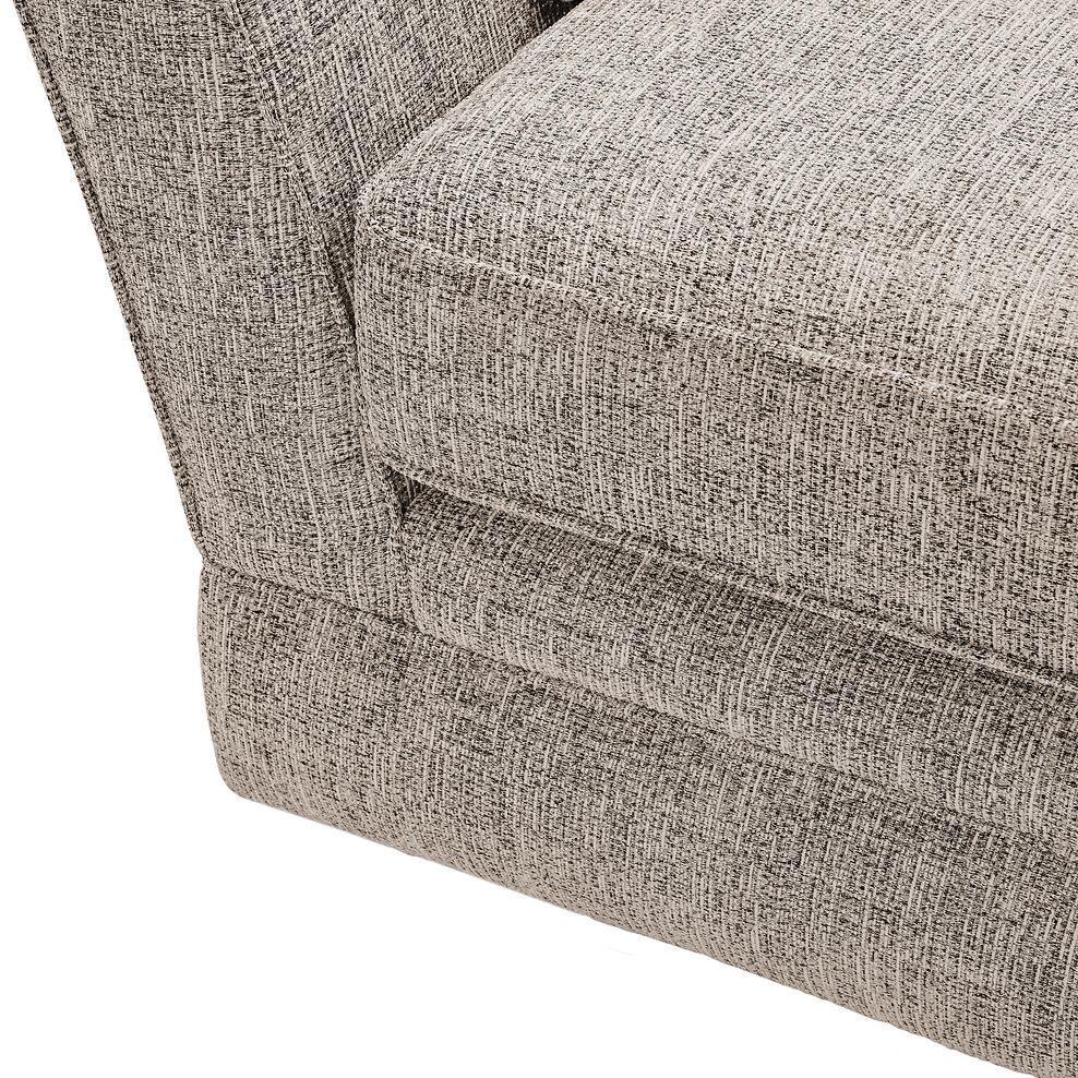 Carrington 2 Seater Pillow Back Sofa in Breathless Fabric - Biscuit 9