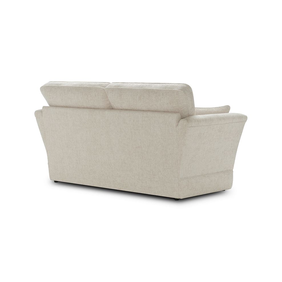 Carrington 2 Seater High Back Sofa in Ava Collection Natural with Stone Scatters Thumbnail 3