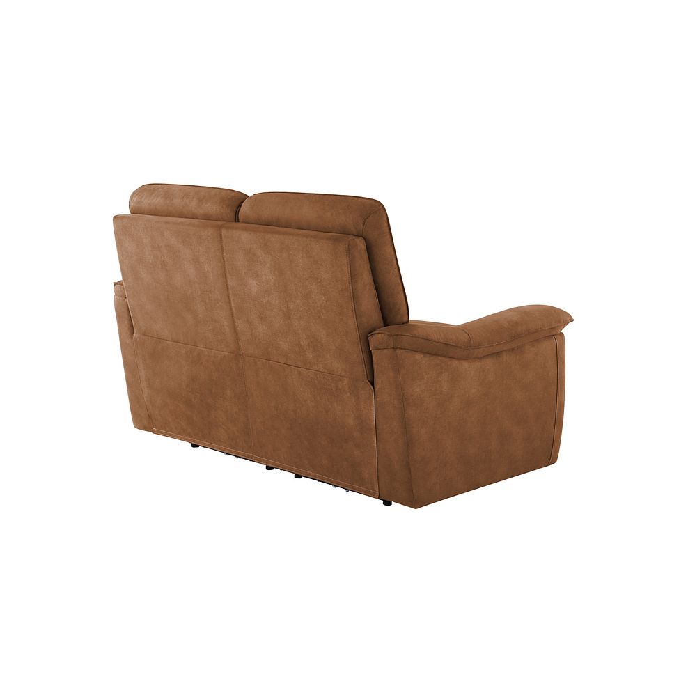 Carter 2 Seater Sofa in Ranch Brown Fabric Thumbnail 3