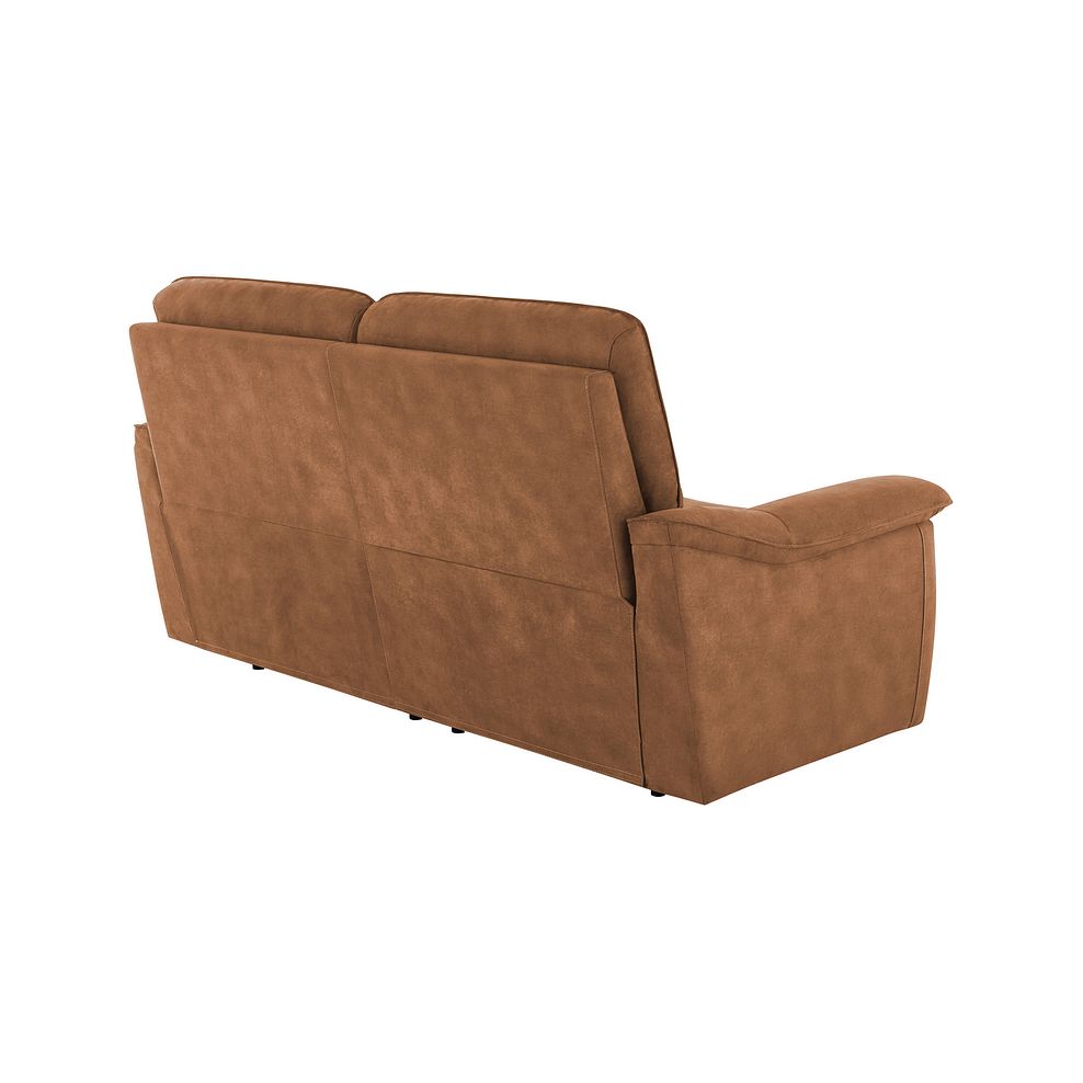 Carter 3 Seater Sofa in Ranch Brown Fabric 3
