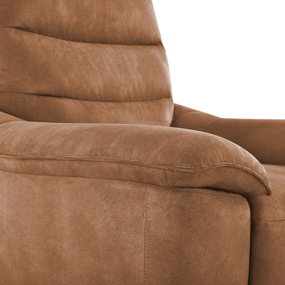 Carter Armchair in Ranch Brown Fabric 7