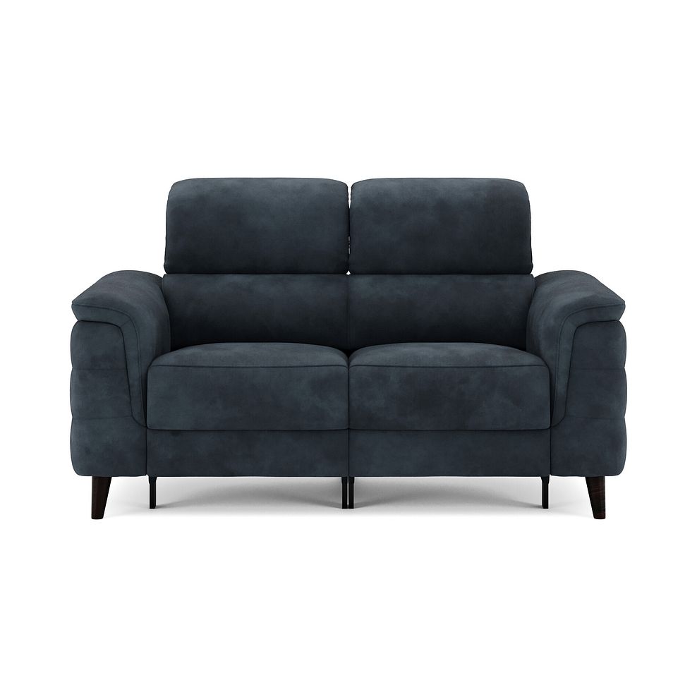 Cassius 2 Seater Power Recliner Sofa in Dexter Shadow Fabric 3
