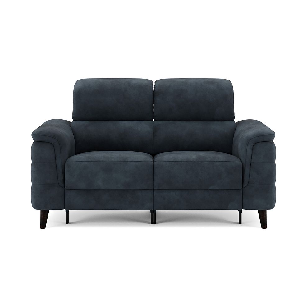 Cassius 2 Seater Power Recliner Sofa with Adjustable Power Headrests and Speakers in Dexter Shadow Fabric 3