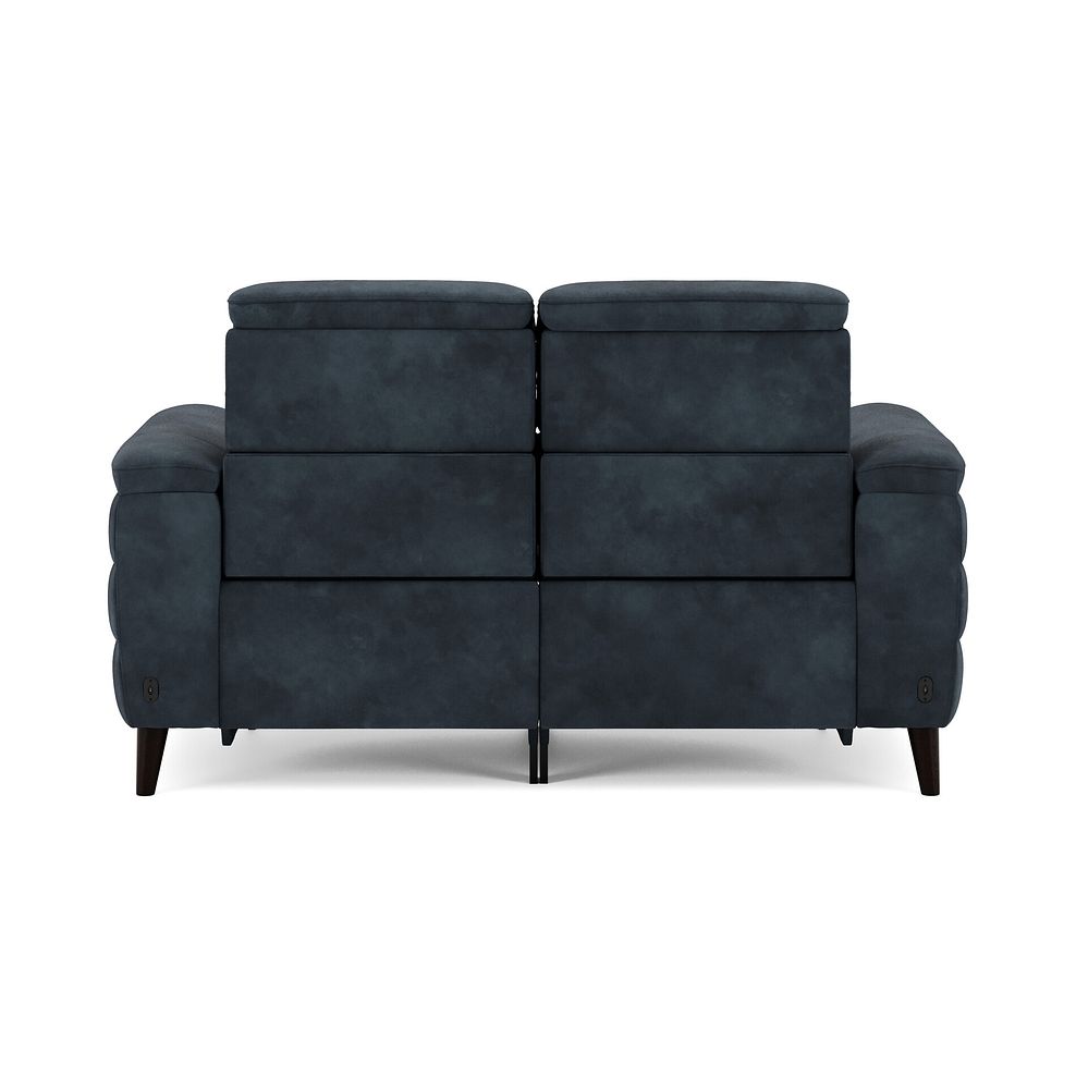 Cassius 2 Seater Power Recliner Sofa with Adjustable Power Headrests in Dexter Shadow Fabric 6